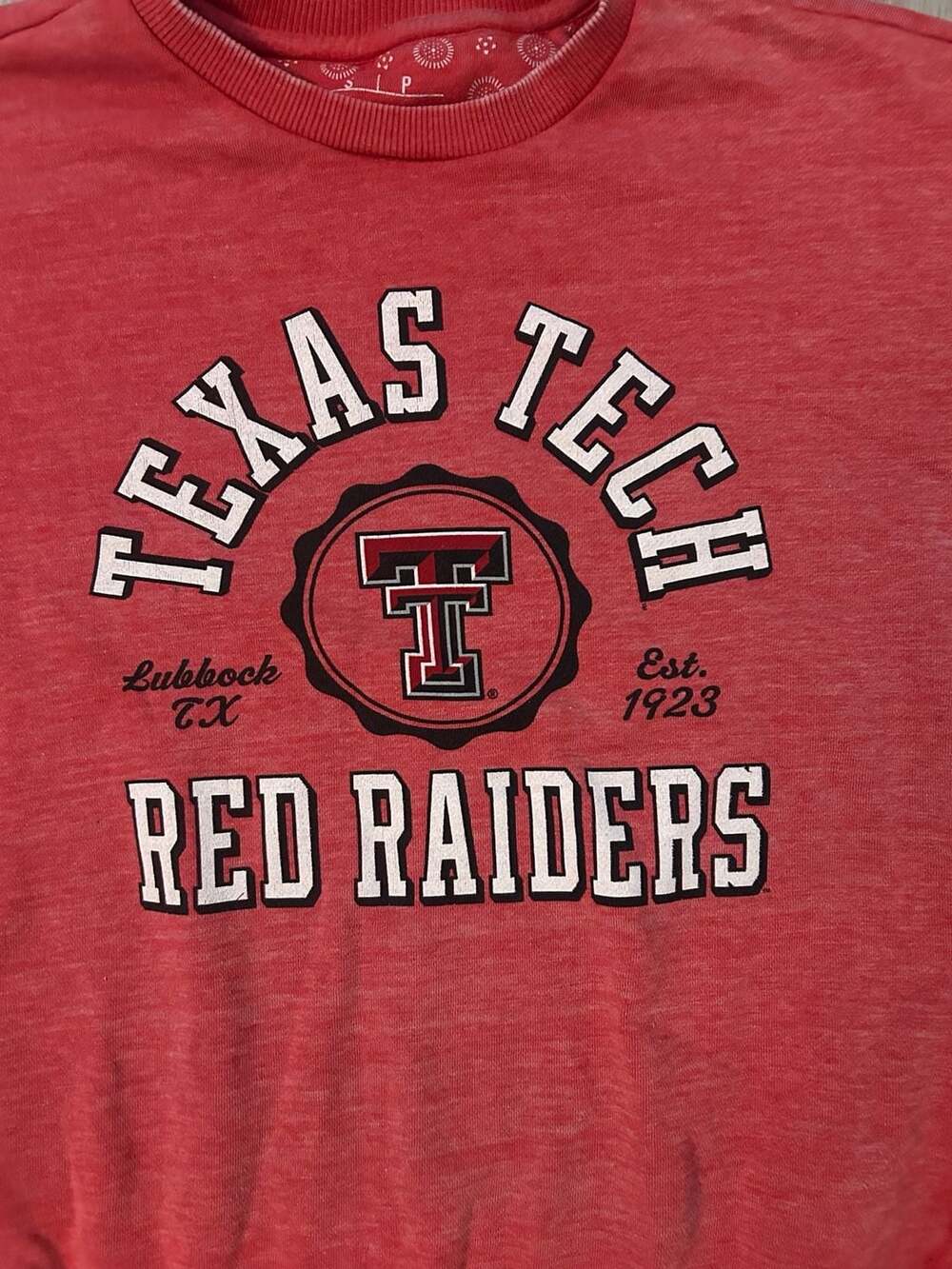 Pressbox by Royce Apparel Texas Tech Red Raiders Women's Crewneck - Picture 2 of 4